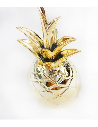 Statuetta Ananas color oro