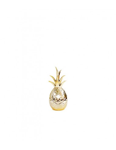 Statuetta Ananas small color oro