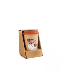 Tazza ufficio color cappuccino