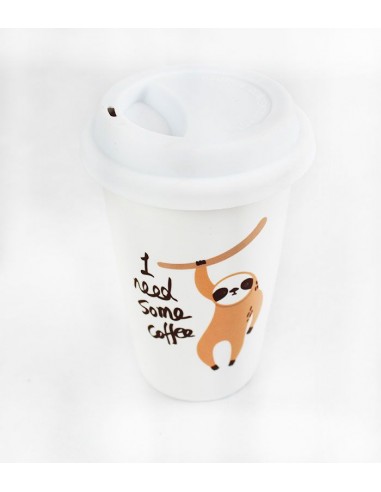 Tazza ufficio color panna