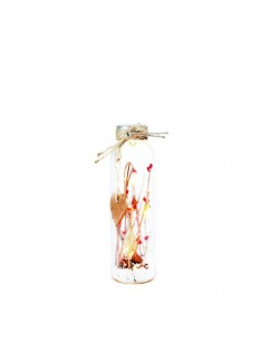 Vasetto luminoso con bacche