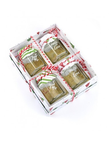 Vasi natalizi in scatola regalo