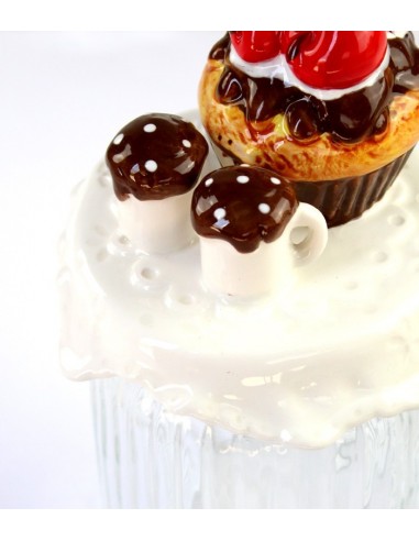 Vaso M cupcake