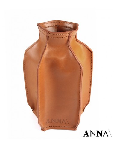 ANNA vaso in pelle naturale