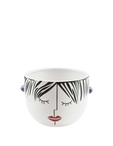 Dolce | Vaso per piante con viso...