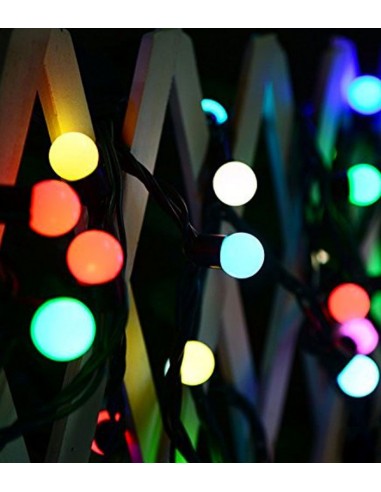 Filo di luci colorate