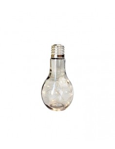 Lampadina in vetro grigio...