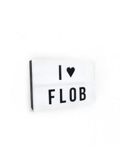 Lightbox con lettere