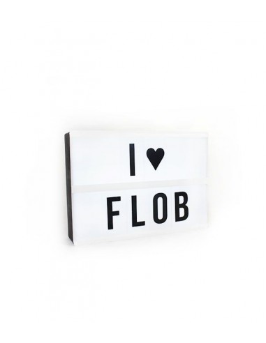 Lightbox con lettere