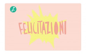 
			                        			Felicitazioni